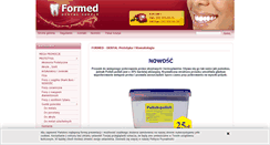 Desktop Screenshot of formed-dental.pl